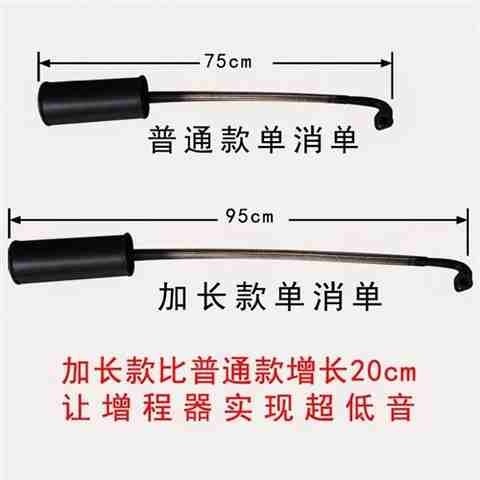 电动车增程器配件消声器春耕机汽油机排气P管低噪音软管消音器