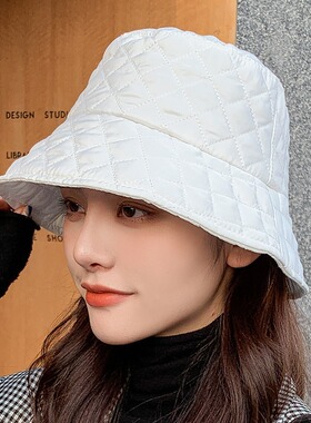好货Sparsil Women Autumn Winter Foldable Bucket Hats Solid L