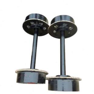 矿车轮400mm矿用轨道实心矿车窑车轮平板车防水铸钢轨道轮