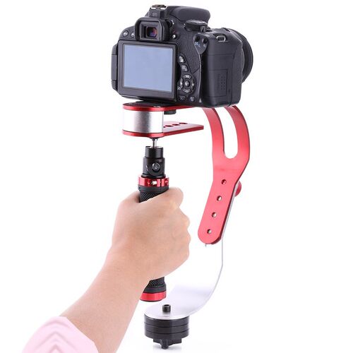 极速Professional Handheld Video Stabilizer DV Camera Hand Gr