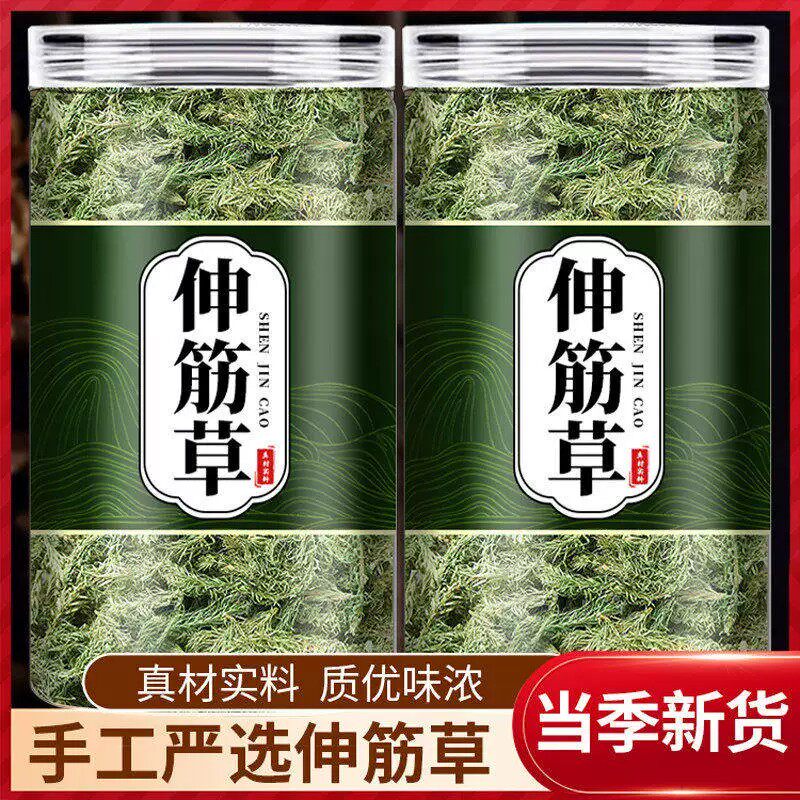 伸筋草干货泡水喝小伸筋草干中药材生筋草泡茶舒筋草正品泡煮水