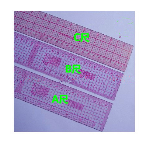 内置多功能放码尺A B C 打版/推板尺 版房工具 服装尺 裁缝软尺