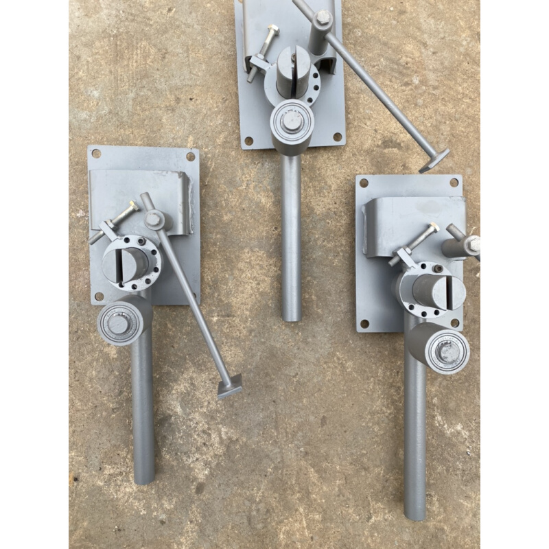 扁铁折弯器小型压铁板折弯机手动铜排圆棍方条抱卡箍神器直角模具