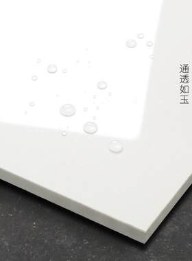 轻奢羊脂玉大理石地砖亮白色客厅柔光砖浴室卫生间瓷砖厨房墙砖