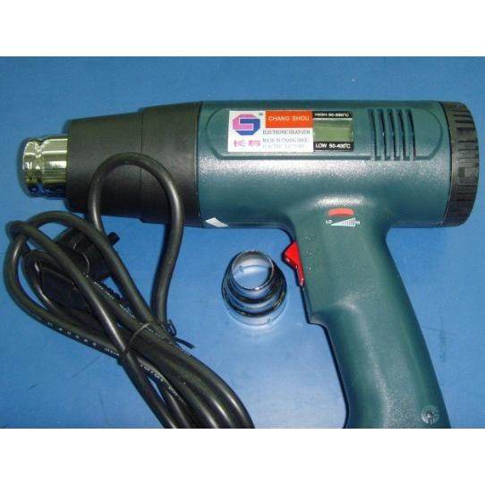 ［华龙实体店］822B数显长寿牌1600W电子调温塑料焊枪 热风枪
