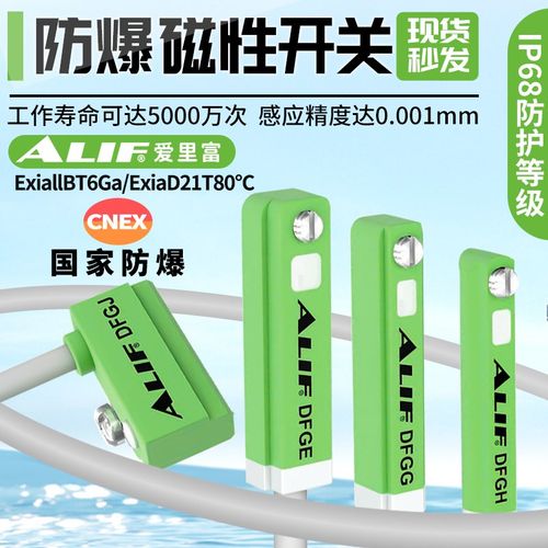 ALIF爱里富防爆磁性开关DFGH DFGG DFGE DFGJ气缸磁性传感器CNEX