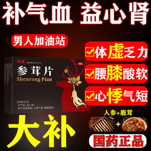 参茸片补肾补气补血男治疗男士 气血不足调理养身体疲乏益心肾两虚