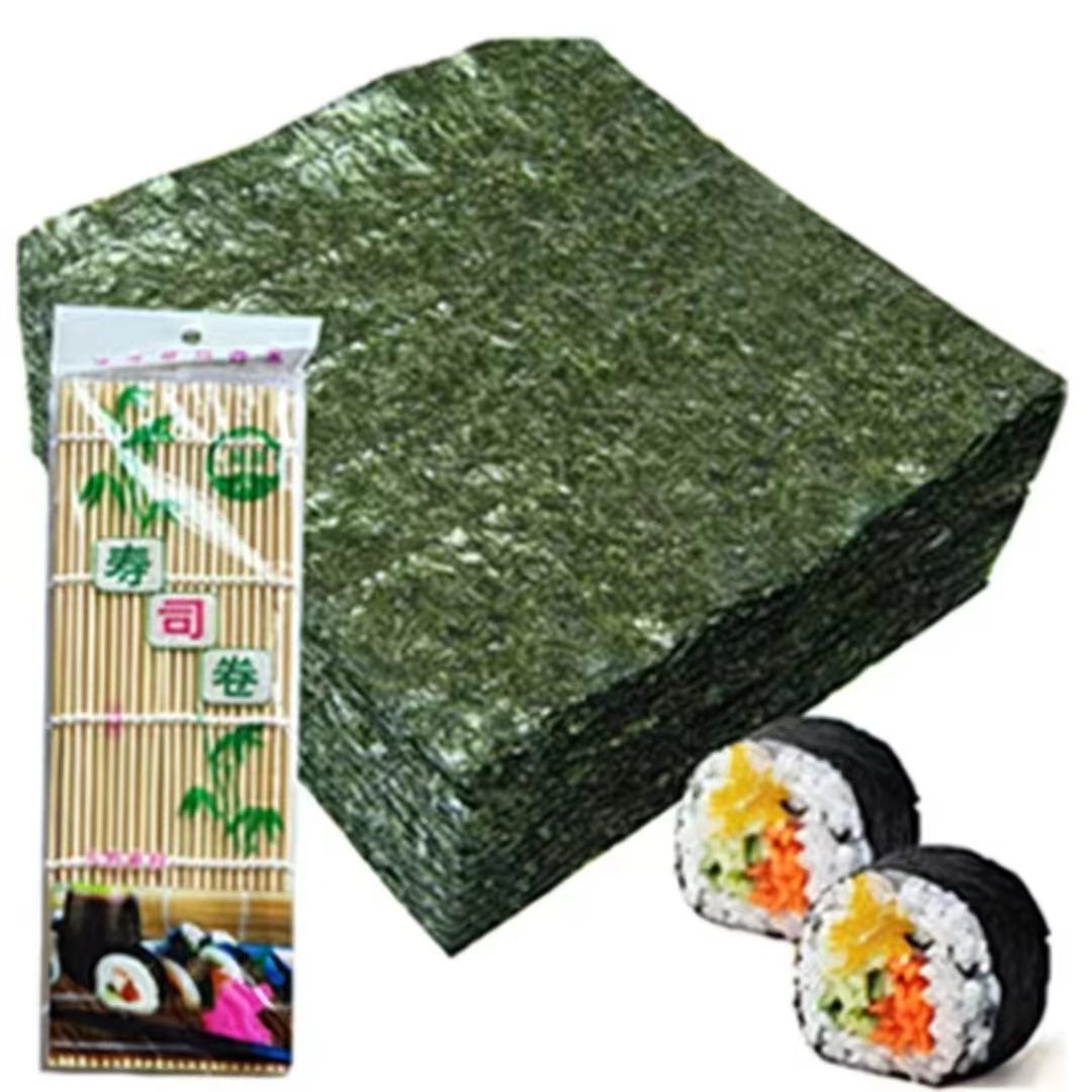 寿司海苔寿司海苔片海苔商用多套餐可选紫菜包饭海苔做寿司海苔片