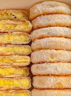 板栗酥饼板栗饼栗子酥手工传统老式咸味馅饼板栗酥夹心饼糕点点心