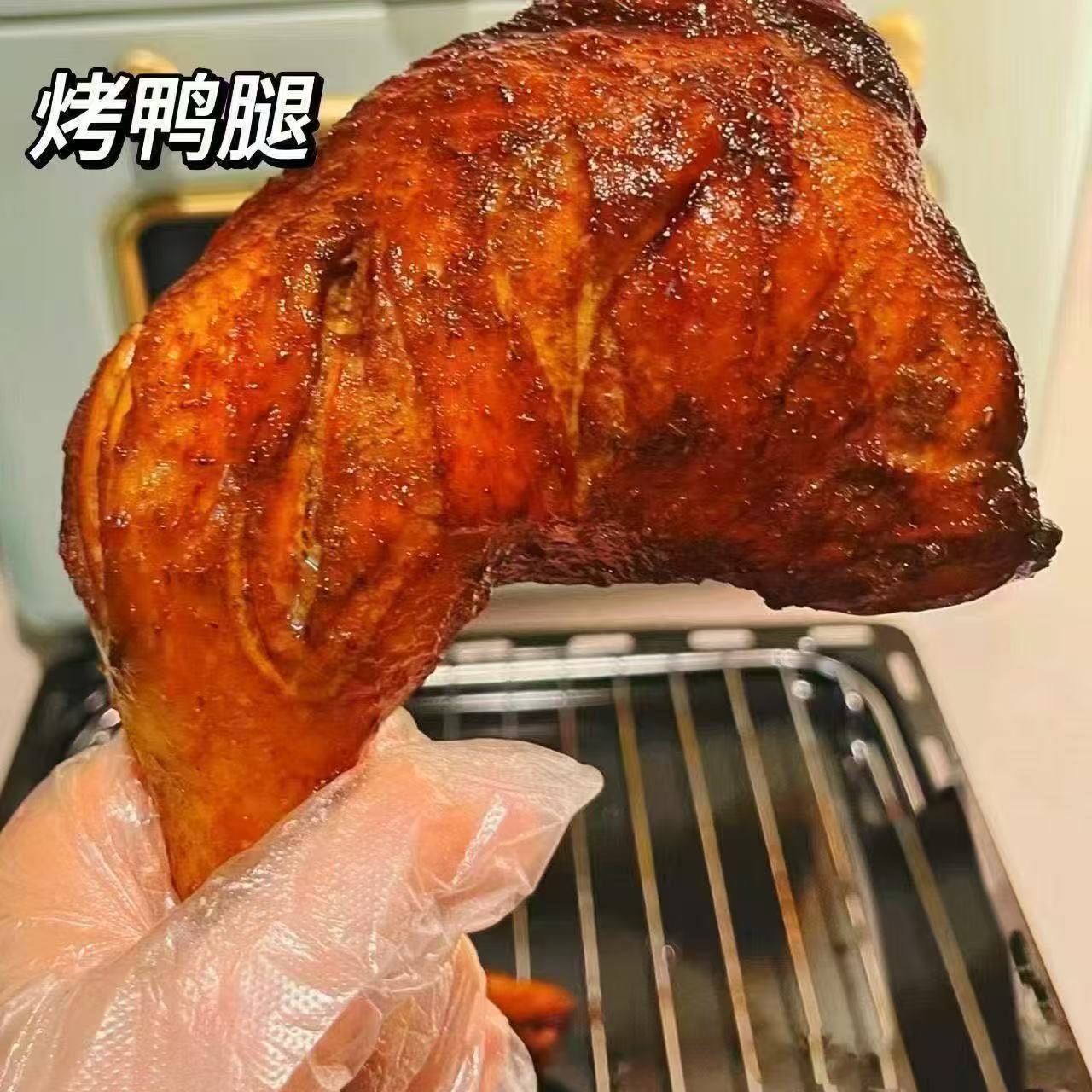 6只战斧大鸭腿香辣卤味熟食便携零嘴解馋零食真空包装追剧熬夜1只