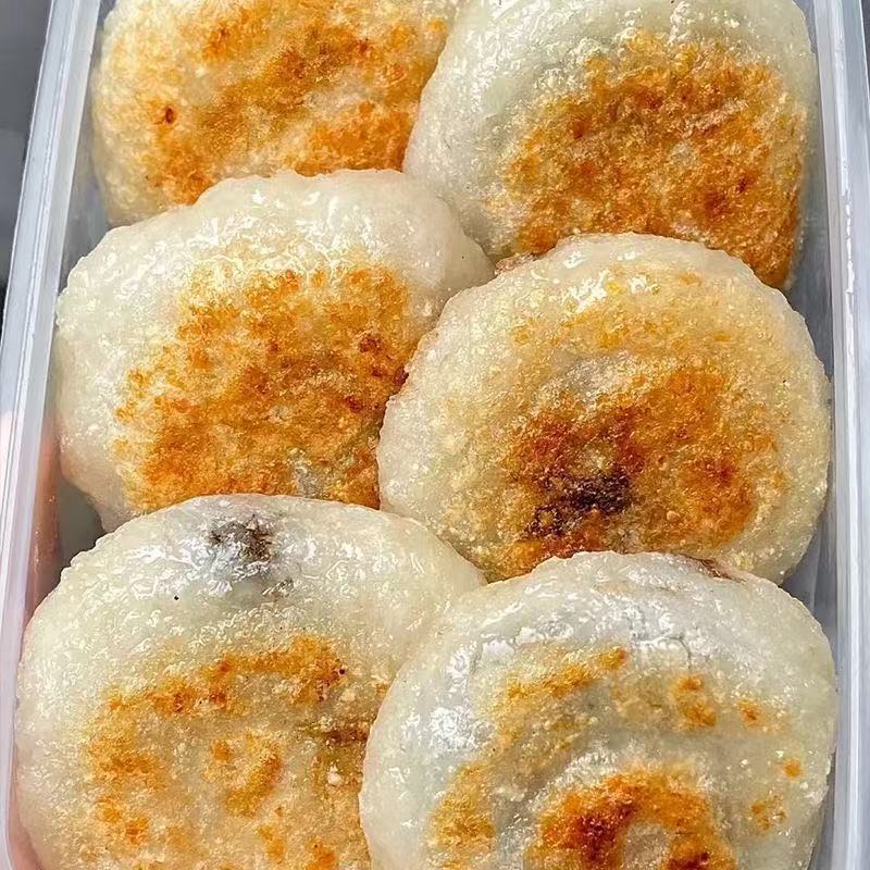 黑芝麻馅麻糍糯米糍粑新鲜糕点湖南贵州特产芝麻夹心粑粑网红小吃
