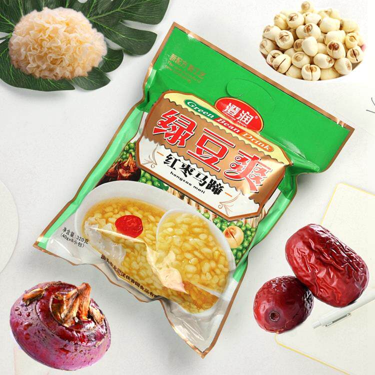 澄润绿豆爽红枣马蹄粉潮汕特产小吃零食莲子粉银耳粉混合冲剂饮品