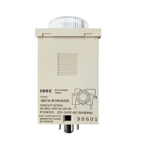 原装正品IDEC和泉 时间继电器 GE1A-B10HA220   8脚 220V