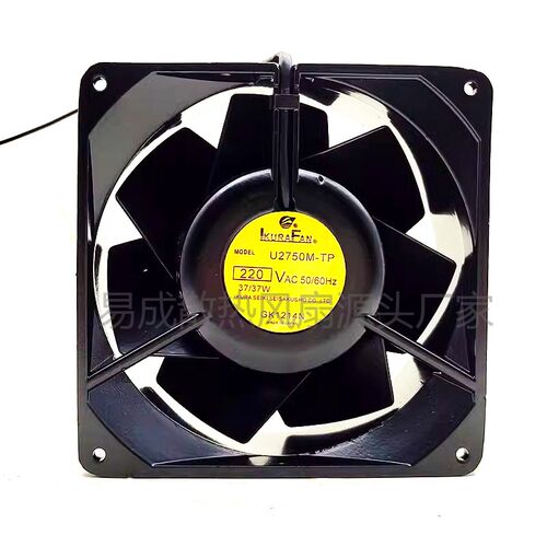 IKURA U2750M-TP 220V 37W 14050全金属耐高温轴流风机散热风扇