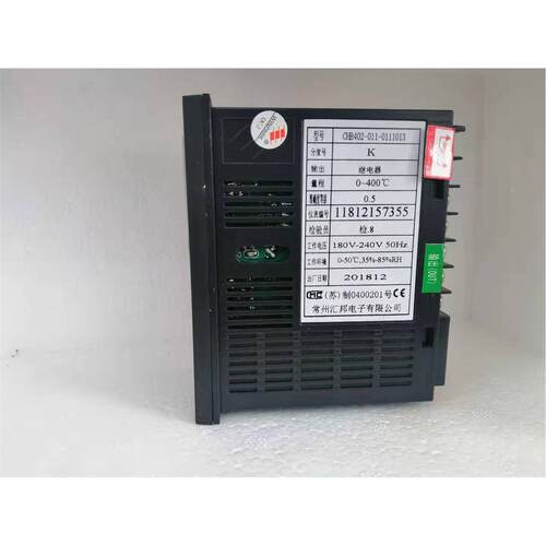 常州汇邦仪表CHB402-011-0111013智能温控仪K0~400工业温控器