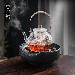 2024新款 茶壶 日式 煮茶炉家用室内围炉煮茶器电陶炉专用烧水壶套装