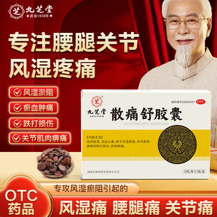 九芝堂散痛舒胶囊关节活血止痛祛风除湿风湿跌打损伤肿痛中成药