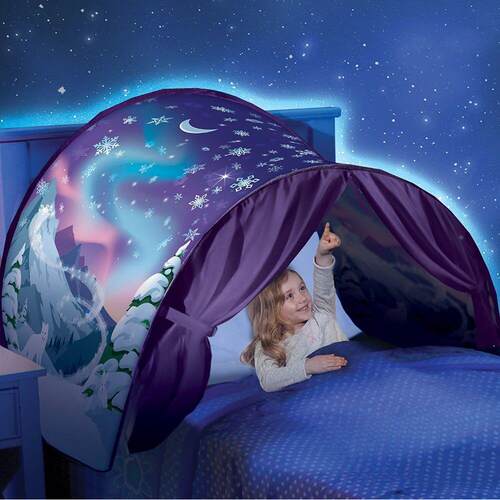 儿童折叠帐篷TENTS 梦幻星空独角兽睡罩 3D数码印花Dream床上蚊帐