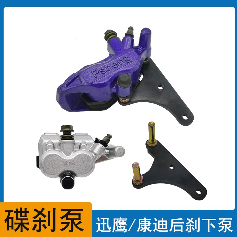 电摩泵泵大碟刹碟刹后龟后帅哥迅碟刹鹰卡钳王泵下小电动车车