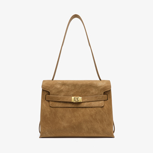 卡尔 蔻斯极简风休闲托特包CK251123Q卡其