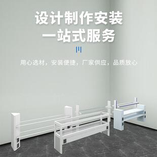 实验台按款式定室铝玻试管架承单双三层边钢玻试剂架型重试验中央