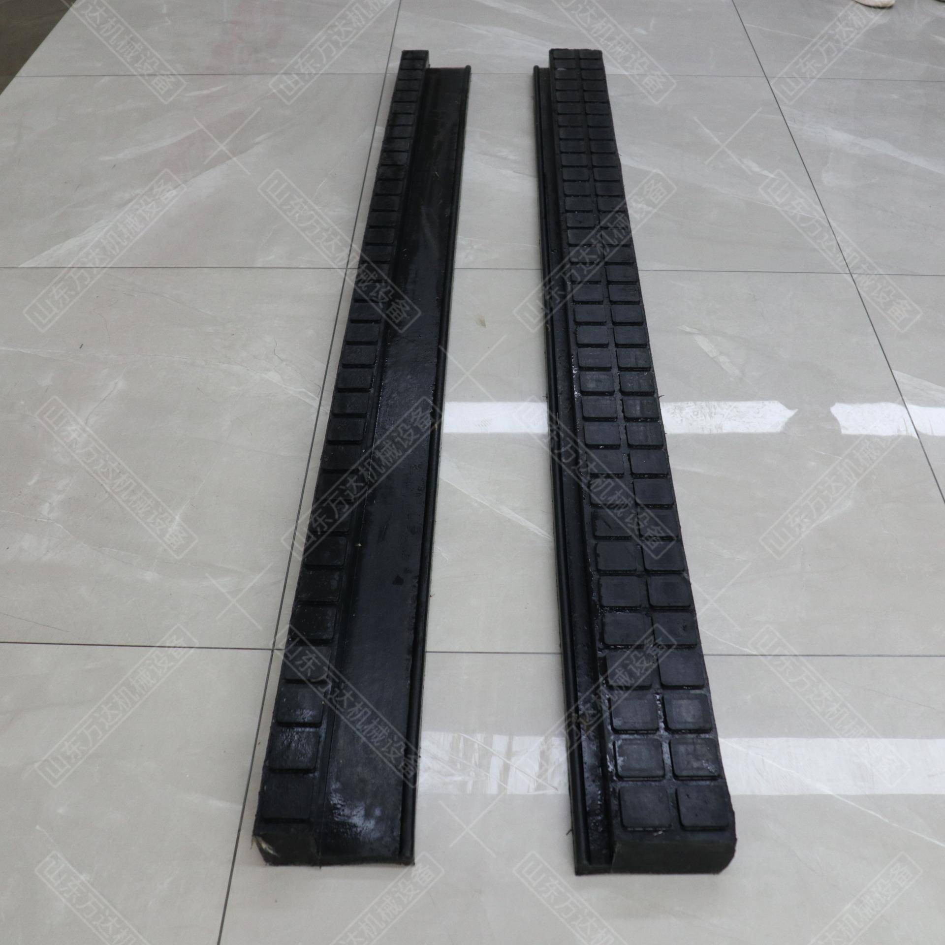 铁路木枕橡胶口橡板p43p6轨道辅面0板胶嵌丝水泥枕平p50p60道交道