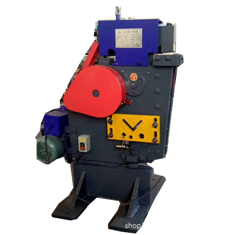 实ZP-10用型冲剪机小型金属联合裁冲剪加机角钢切断农机架角剪切