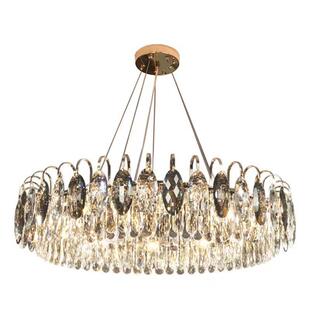 后现代轻奢客厅灯简约大气主灯高级感奢华水晶吊灯中山家装灯饰