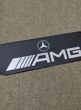 适用于奔驰G级G350G500G55G65碳纤维备胎罩车贴巴博斯车贴标