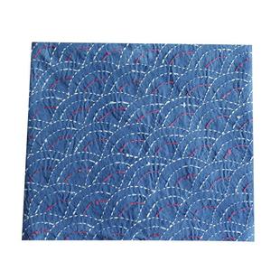 植物染刺子绣片棉麻草木染扎染布料服装包包拼布面料厂家直销