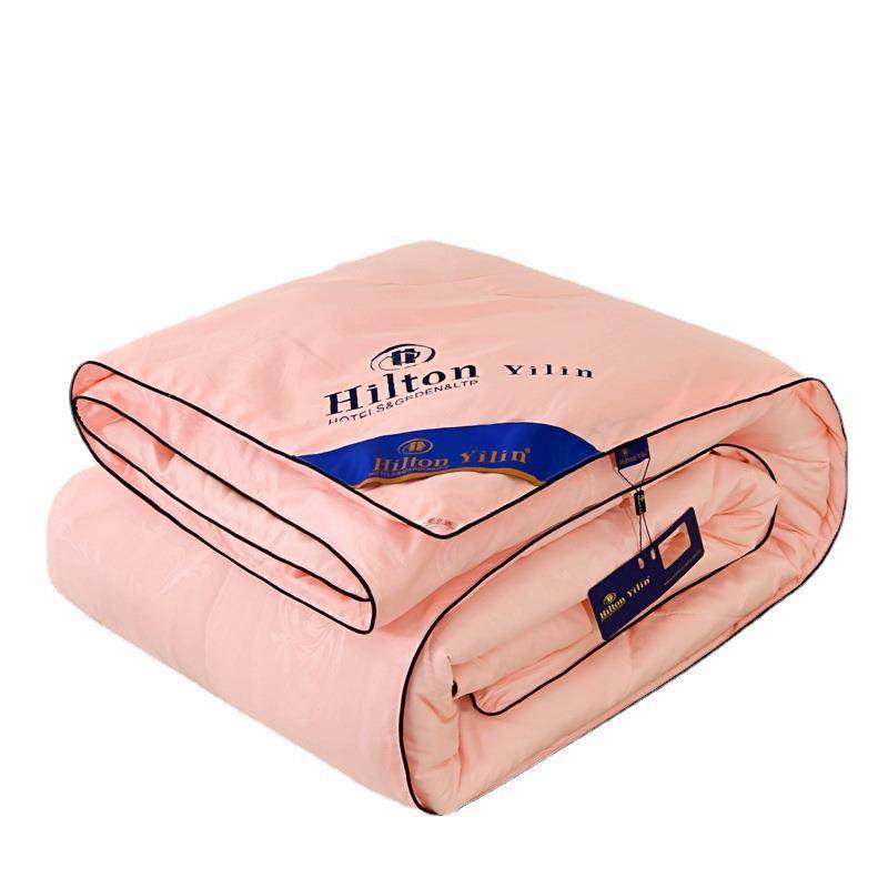 新款希尔顿夏凉被空调被纯色空调被羽丝礼品被加厚秋冬被双人,床上用品,化纤被,淘宝优惠券,粉丝福利购,淘宝优惠卷