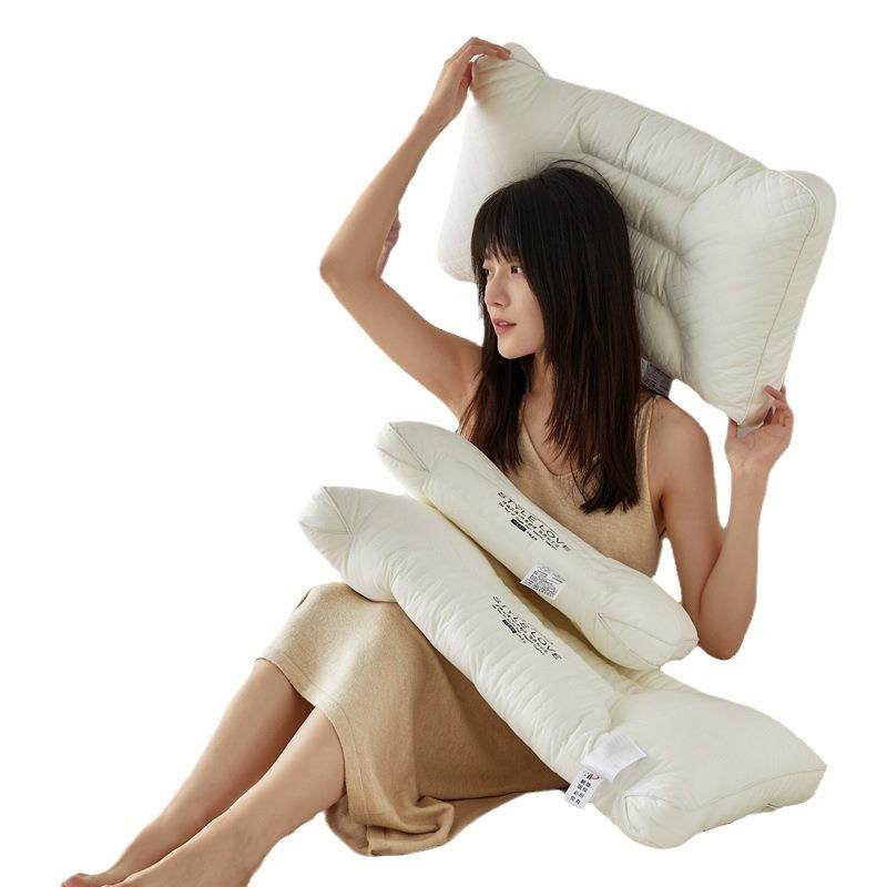 家纺母婴级全棉淳麻之道亲子养护枕芯儿童学生成人枕头,床上用品,U型枕/便携枕,淘宝优惠券,粉丝福利购,淘宝优惠卷
