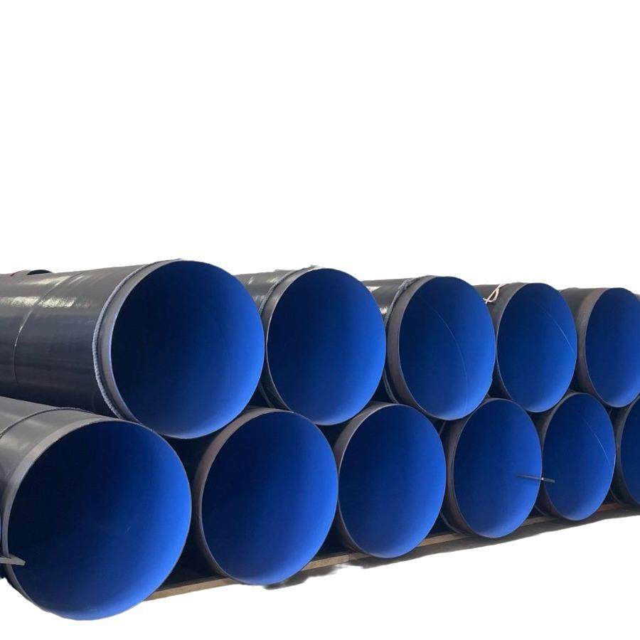 聚乙烯防腐螺旋钢管加强级3PE石油化工直埋式管道高压耐腐蚀