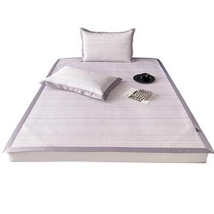 法式小香风冰丝席可机洗KANG菌贴身透气空调软席床笠平席式席