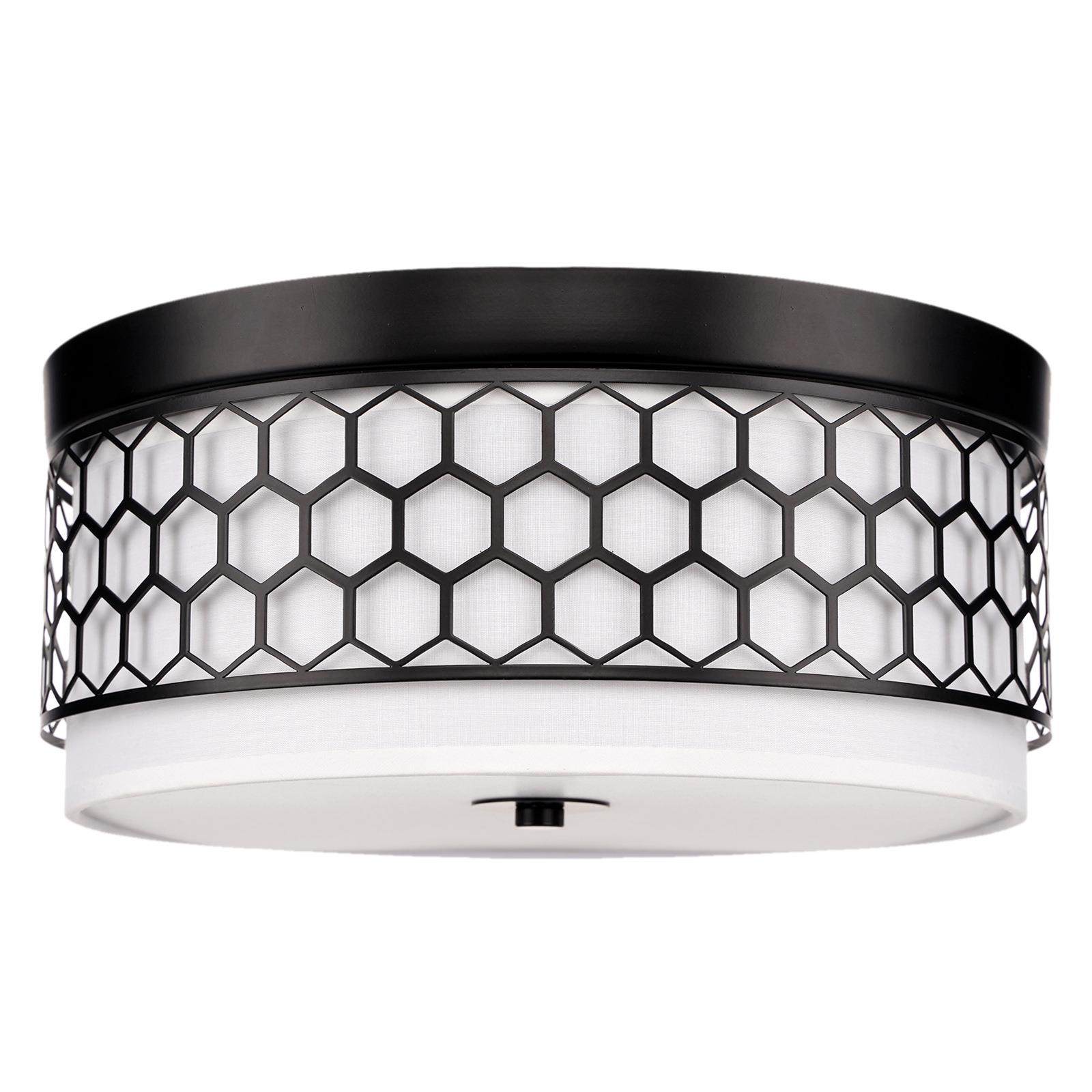 灯具选款开款吸顶灯创意灯具三灯头标准体积中山吸顶灯卧室