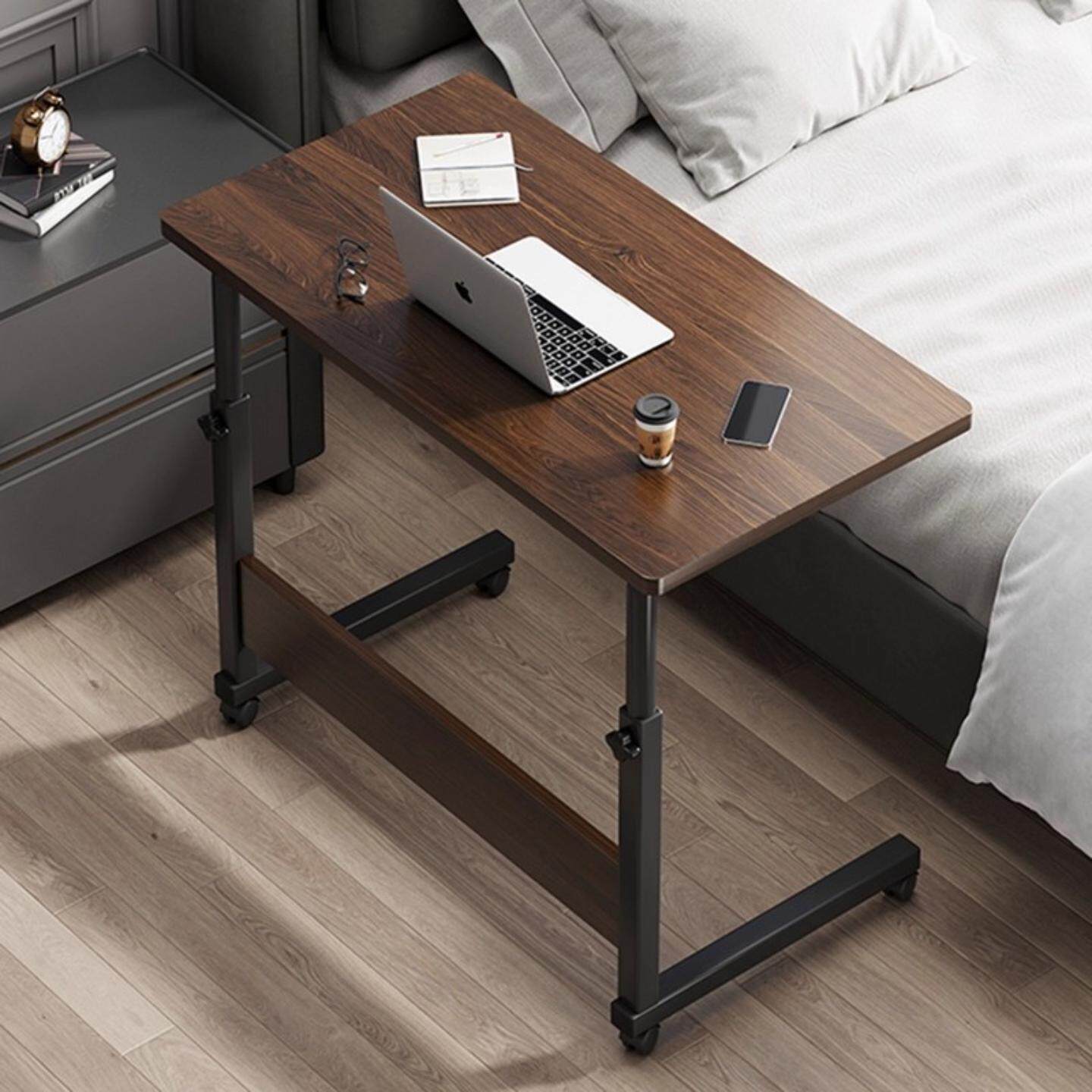 床边桌可移动简约小桌子卧室家用学生书桌简易升降宿舍懒人电脑桌