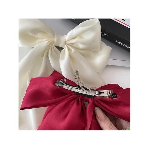 Elegnt Bow лента для волос ClipsiMple Soid Spring Spring Clip h h