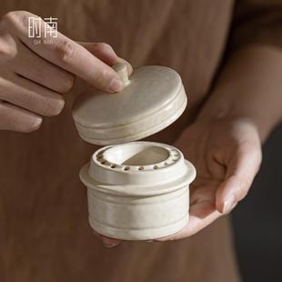 陶瓷无芯酒精灯户外煮茶专用加厚防爆家用艾灸实验室小火锅酒精炉