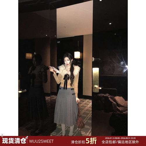 吴太甜韩系软糯保暖针织衫上衣