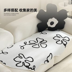 防滑坐垫新中式 通用 沙发凉垫高级轻奢感夏季 沙发垫夏天沙发巾四季