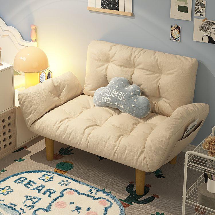 懒人沙发双人出租房卧室小户型网红榻榻米阳台休闲折叠沙发床躺椅