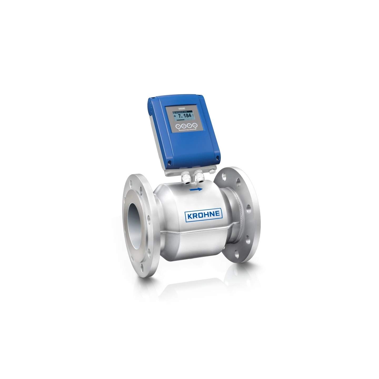 科隆电磁流量计分体式OPTIFLUX2100W介质：水、自来水、纸浆泥浆