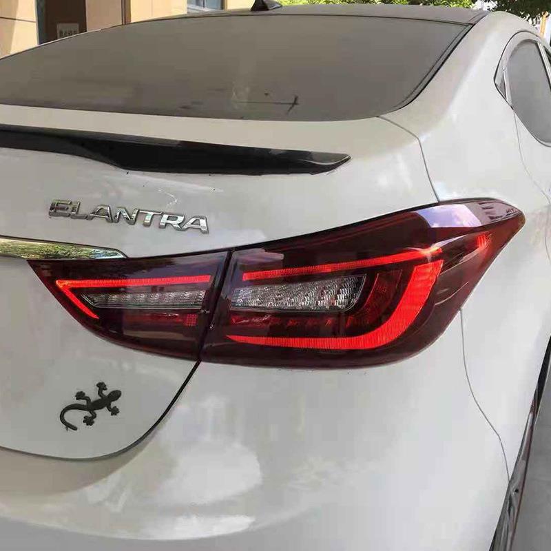 12-17款朗动尾灯改装LED光导日行灯倒车灯流光转向全LED尾灯总成