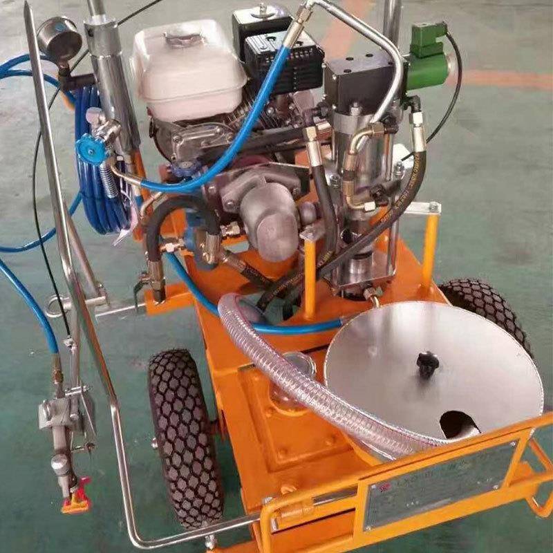 卡博恩冷喷划线机手推冷喷式公路画线车小型路面划线机