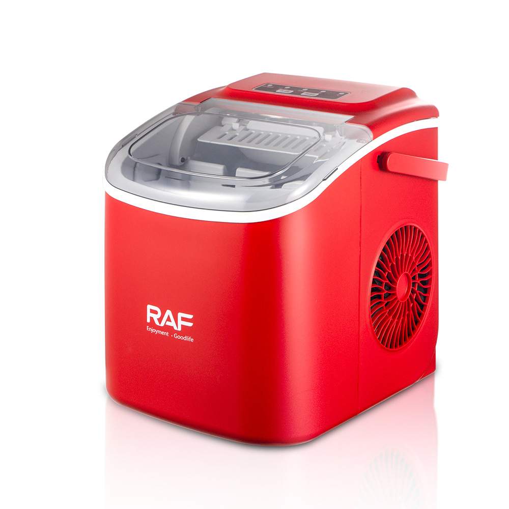RAF 欧规 家用制冰机 商用奶茶店小型 自动进水方冰制冰机造冰机