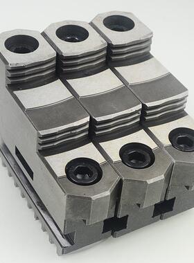 三爪卡盘卡爪正爪反爪活爪250320C400C500C正反一体带螺丝两用