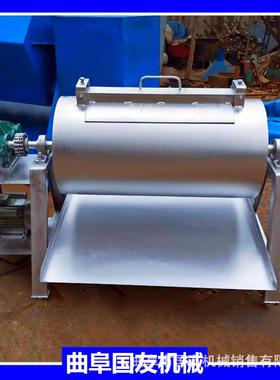 500升滚筒除锈抛光机六角电动铁件抛光筒鹅卵石全自动打磨机