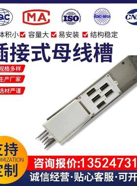 密集型母线槽耐火防水浇筑母线槽800A1000A低压封闭式插接母线槽