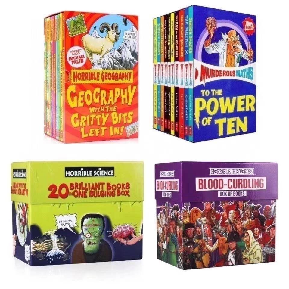 英文版可怕的科学/历史/地理/数学HorribleHistories全套60册