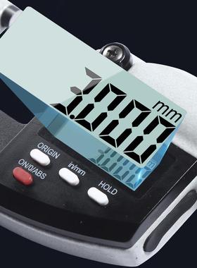 数显外径千分尺0-25-50-75-100mm分厘卡0.001高精螺旋测微器